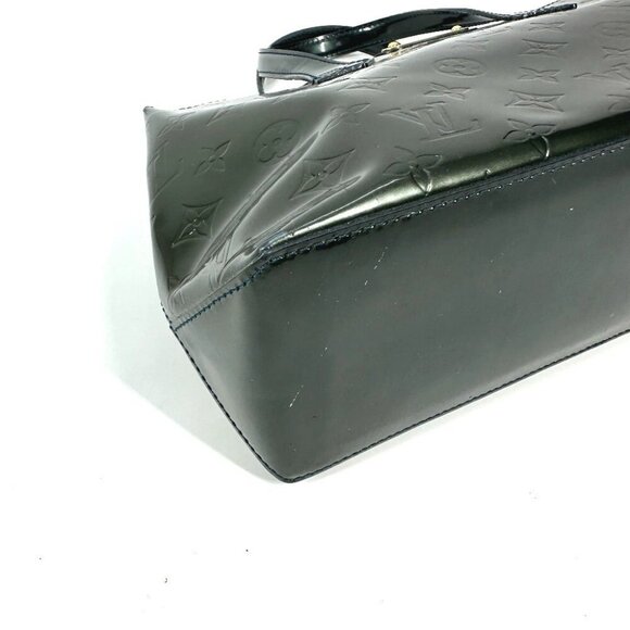 LOUIS VUITTON MonogramVernis WilsherePM Bag Tote Bag Hand Bag - Picture 5 of 16